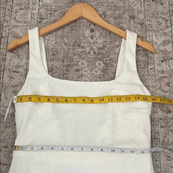 Lulus Loving Fate White Bow Square Neck Backless Maxi Dress Size Large Bridal - Picture 6 of 9